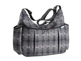Okiedog Okiedog Verzorgingstas Freckles Dots Messenger grijs zwart