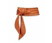 BeLtS 7002.3622 - Cognac nappa riem met lus (knoopriem)