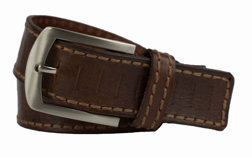 044509 - Cognac heren riem