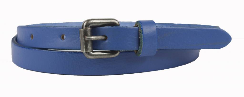 15095 - Trendy smalle blauwe riem