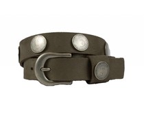 BeLtS 2510.2028 - Taupe riem met munten