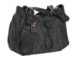 Just Lili trendy tas met knoop, zwart -50%