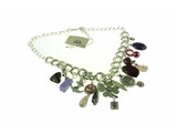 Biba ketting met paarse stenen nu -50%