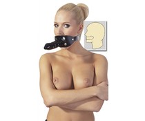 Zado Lederen Mondknevel met Dildo Zado Lederen Mondknevel met Dildo