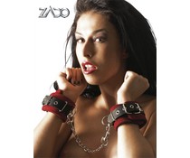 Zado Rood Lederen Handboeien Zado Rood Lederen Handboeien