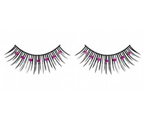 Baci Zwart-Lila Glamourwimpers -50% Baci Zwart-Lila Glamourwimpers -50%