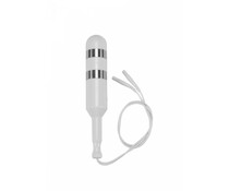 Rimba Real Leather & BDSM Electro Sex Plug, Bi-Polair (14.5 cm)