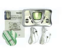 Rimba Real Leather & BDSM Electro Sex Powerbox Set met LCD Display