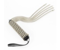 Rimba Real Leather & BDSM Ketting Zweep met 5 Strengen
