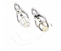 Rimba Real Leather & BDSM Tepelklemmen zonder Ketting