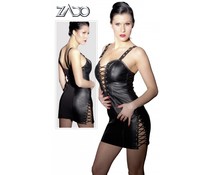 Zado Lederen Mini-Jurk Zado Lederen Mini-Jurk