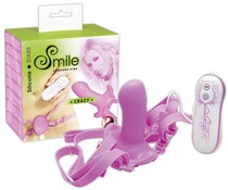 Smile Crazy Strap-On Vibrator