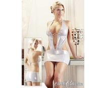 Cottelli Collection Mini-Jurk Zilver - 30% Cottelli Collection Mini-Jurk Zilver - 30%