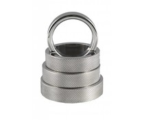 Rimba Real Leather & BDSM Zware Cockring RVS