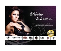 Adult Body Art Rocker Chick Adult Body Art Rocker Chick