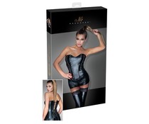 Noir Wetlook Corsage Noir Wetlook Corsage