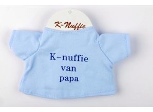 Babycase K-nuffie van papa blauw
