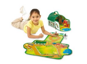 Zip Bin Speelmat paardenstal incl. 2 figuren
