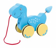 Pull along dino