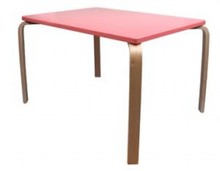 Nino & Ideas Kindertafel soft pink