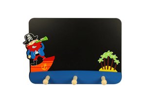 BigJigs Krijtbord en kapstok in één