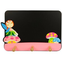 BigJigs Krijtbord elfjes en kapstok in één