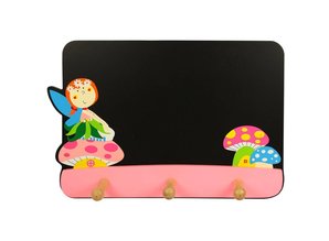 BigJigs Krijtbord en kapstok in één