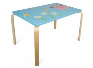 Scratch Houten kindertafel koe