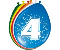 Ballonnen 4 jaar Ballonnen 4 jaar
