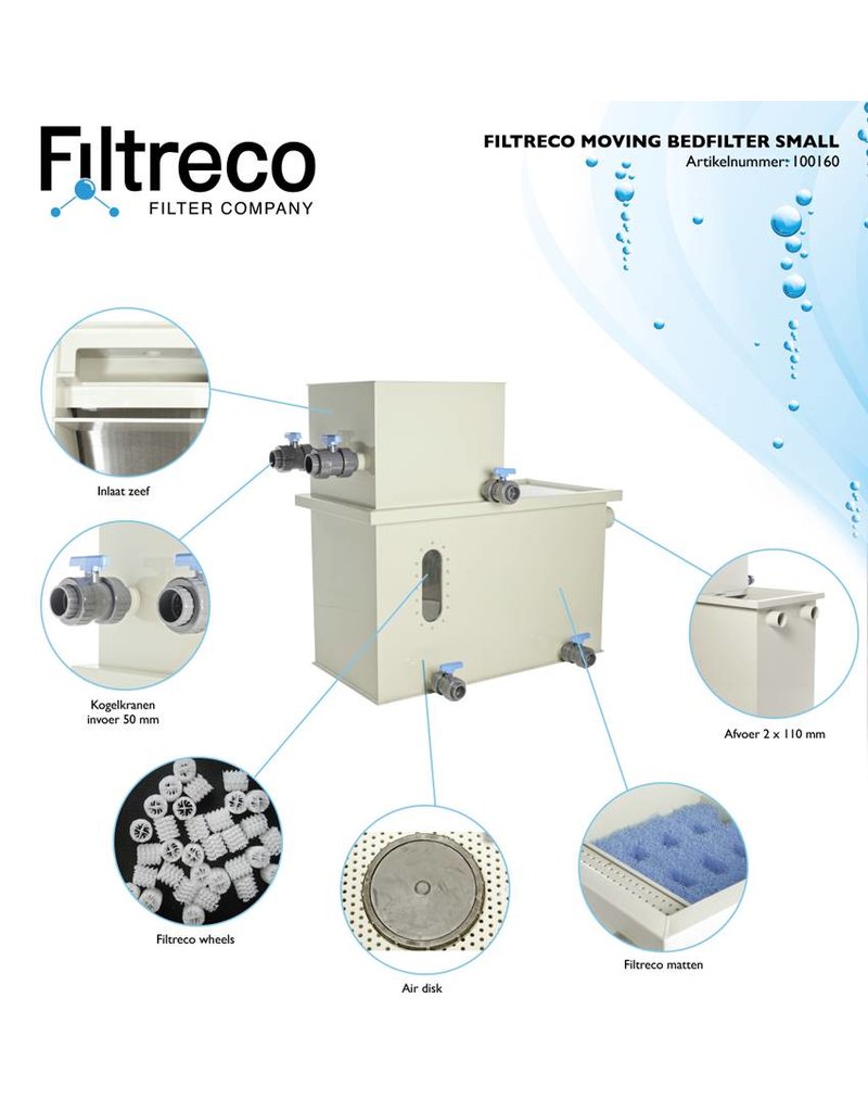 Filtreco Moving Bed Filter Small Selectkoi Uw online koi en
