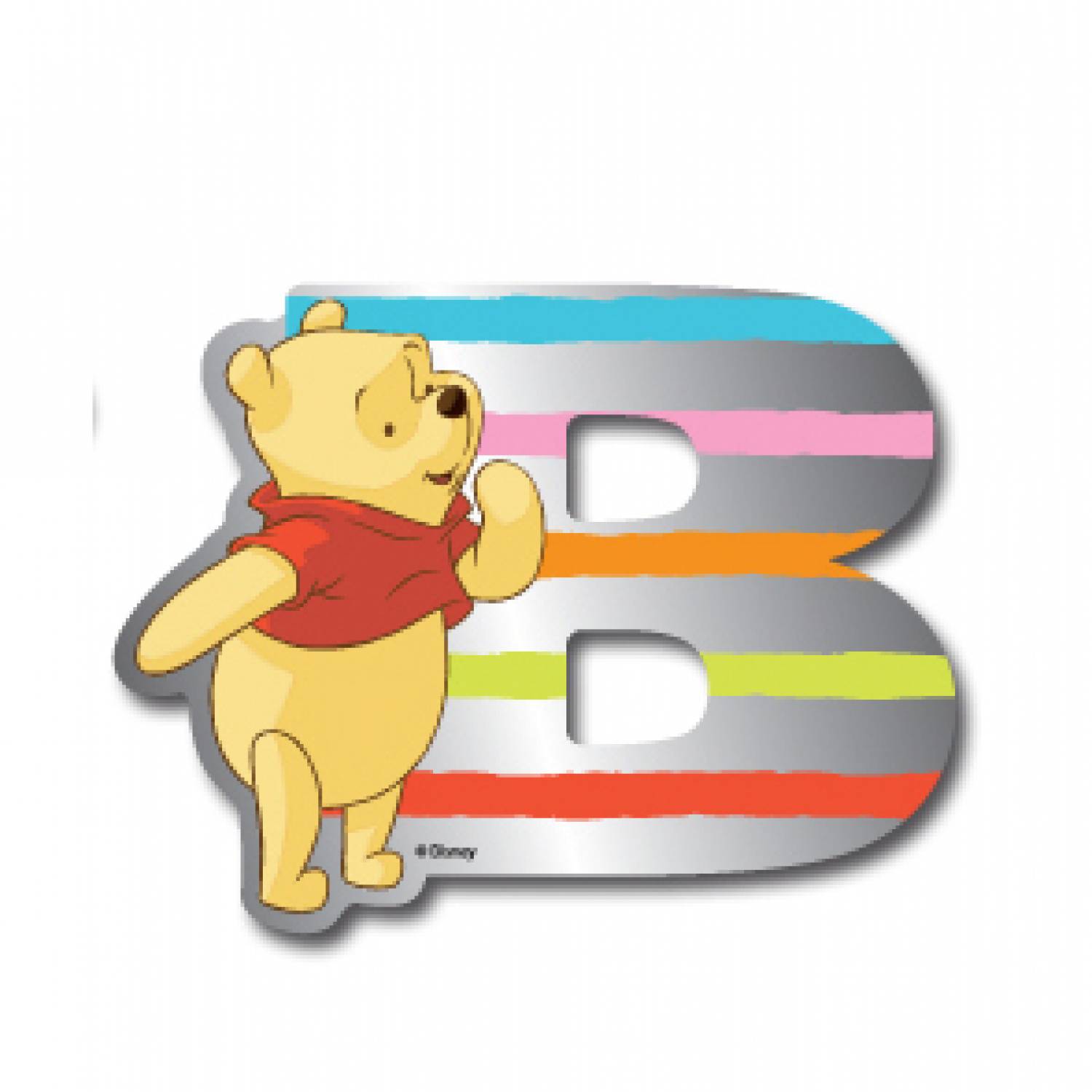 Winnie the Pooh letter B spiegel SMIXS002 title=