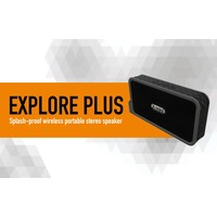 X-mini EXPLORE plus, stereo minispeaker! Spatwaterdicht!