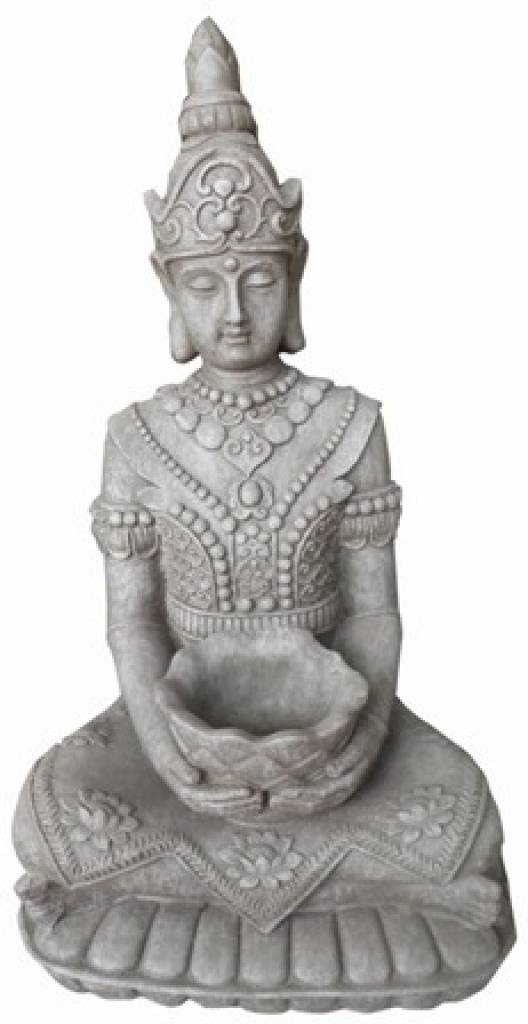 BuddhaStatue Kwan Yin sitzend mit Skala kaufen?  Goods and Gifts 