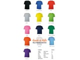 Unisex T-shirt με λαιμόκοψη και κοντό μανίκι (100% βαμβάκι)