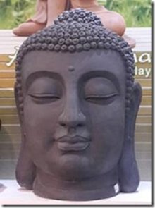 medium buddha statue kopf h he 70 cm buddha statue den kopf zu kaufen