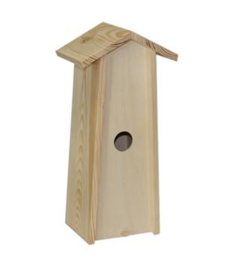 Blank wooden bird house suitable for 1 bottle of wine! - Goods and 