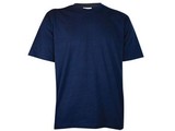 Scuro T-shirt! Economici blu scuro T-shirt con maniche corte e collo rotondo (100% cotone)