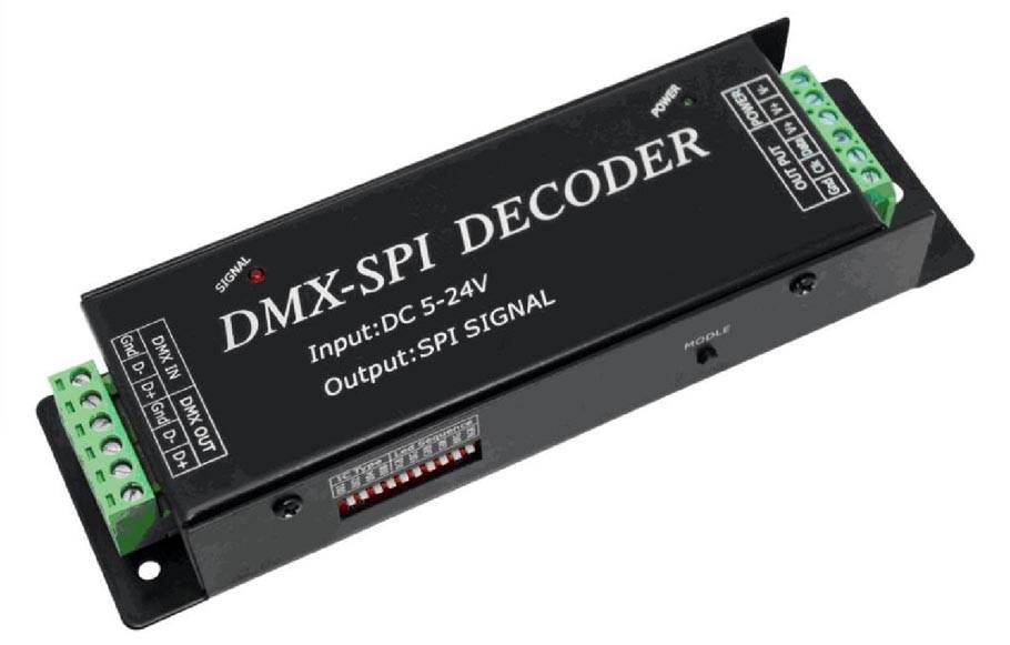 Dmx To Spi Decoder Digital Led Strip Pixels Buyledstrip