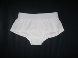 underwear, mensunderwear, mannenondermode, ondergoed, lingerie, heren, mannen Kızlar beyaz pamuklu şort