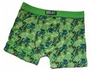 underwear, mensunderwear, mannenondermode, ondergoed, lingerie, heren, mannen Herenboxershort lime motief