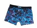 underwear, mensunderwear, mannenondermode, ondergoed, lingerie, heren, mannen Herenboxershort zwart motief