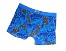 underwear, mensunderwear, mannenondermode, ondergoed, lingerie, heren, mannen Herenboxershort aqua dark motief