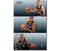 BBW San Antonio Big-3 NBA Poster