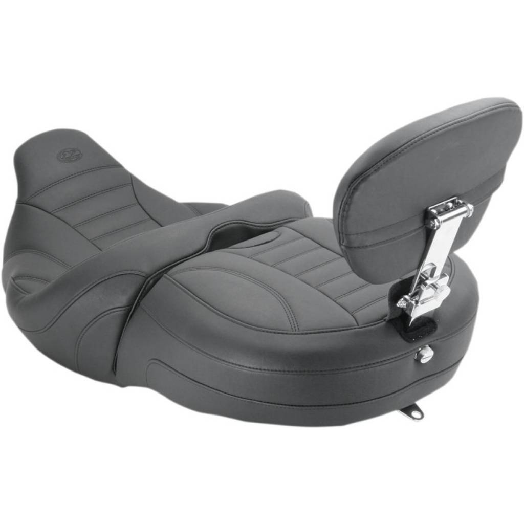 Seat Onepiece Vintage Touring, Passenger Backrest, Harley FLRT