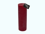 Stompkaars Rustiek Rood Ø 68x240 mm