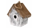 Buy Cheap Birdhouses? Birdhouse "Witch House" (low model, made of jute and zinc)