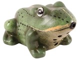 With decorative frog croaking sound (with a motion detector, including 2 AA batteries)