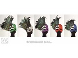 Carnival-accessories: Glitter mask Lido, in different colours