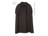 Carnival-costumes: Heavy cape black with collar, 100cm