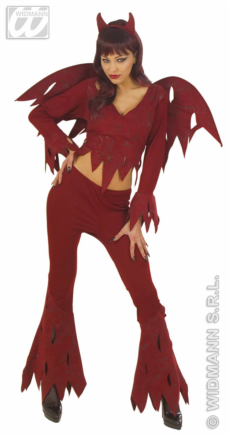 Plus size sinister devil costume